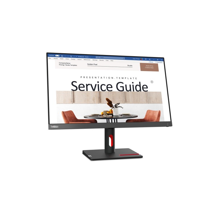 Lenovo ThinkVision S24i-30 LED display 60.5 cm (23.8 ) 1920 x 1080 pixel Full HD nero