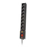 LESTAR 1966004062 prolunghe di corrente 5 m 230 AC prese Indoor nero