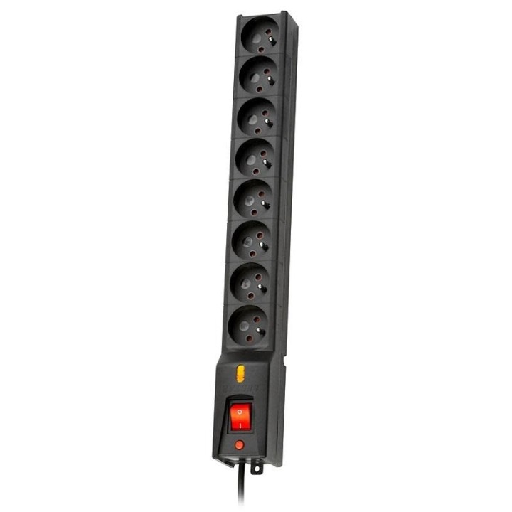 LESTAR 1966004062 prolunghe di corrente 5 m 230 AC prese Indoor nero