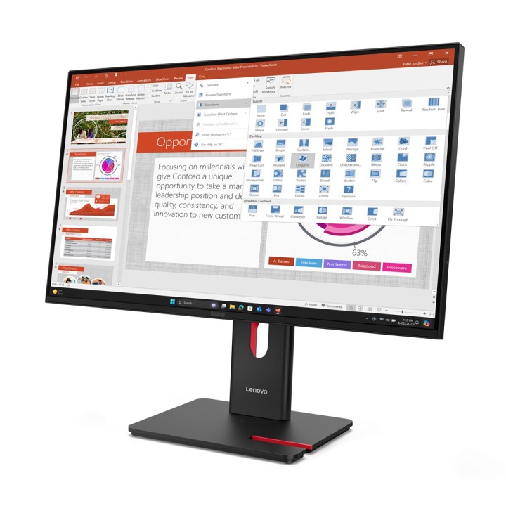 Lenovo ThinkVision T27-40 LED display 68.6 cm (27 ) 1920 x 1080 pixel Full HD nero