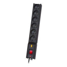 LESTAR LX 610 G-A protezione da sovratensione 1.5m nero 6 AC prese 230 V