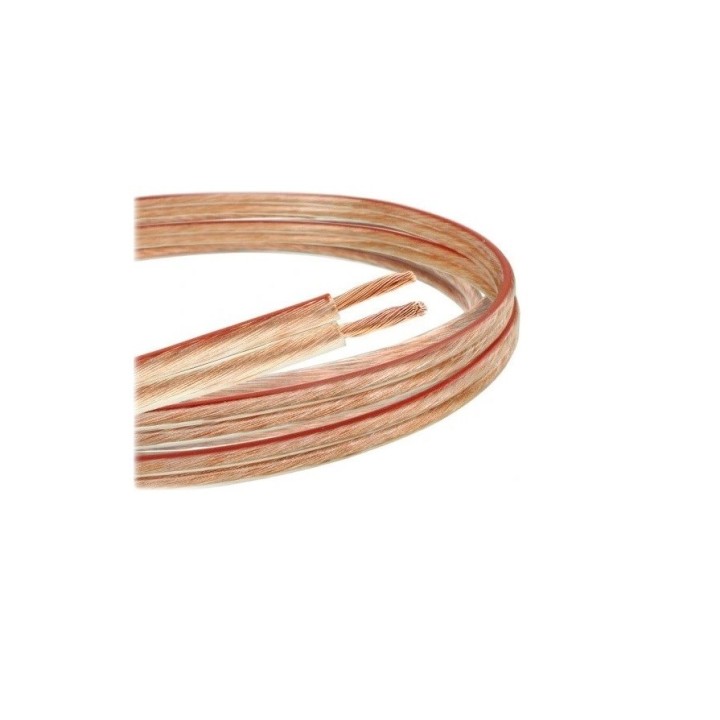 Libox Cavo per altoparlanti 2x1 50mm LB0008-10 cavo audio 10 m trasparente