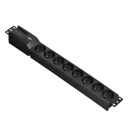 LESTAR 1966004970 prolunghe di corrente 1.5 m 230 AC prese Indoor nero