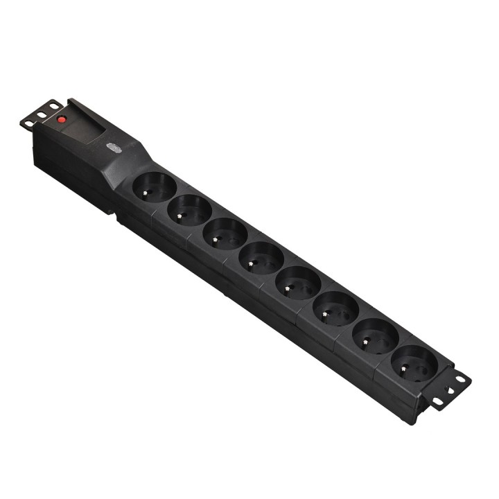 LESTAR 1966004970 prolunghe di corrente 1.5 m 230 AC prese Indoor nero