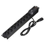 LESTAR 1966004970 prolunghe di corrente 1.5 m 230 AC prese Indoor nero