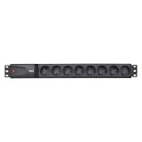 LESTAR 1966004970 prolunghe di corrente 1.5 m 230 AC prese Indoor nero