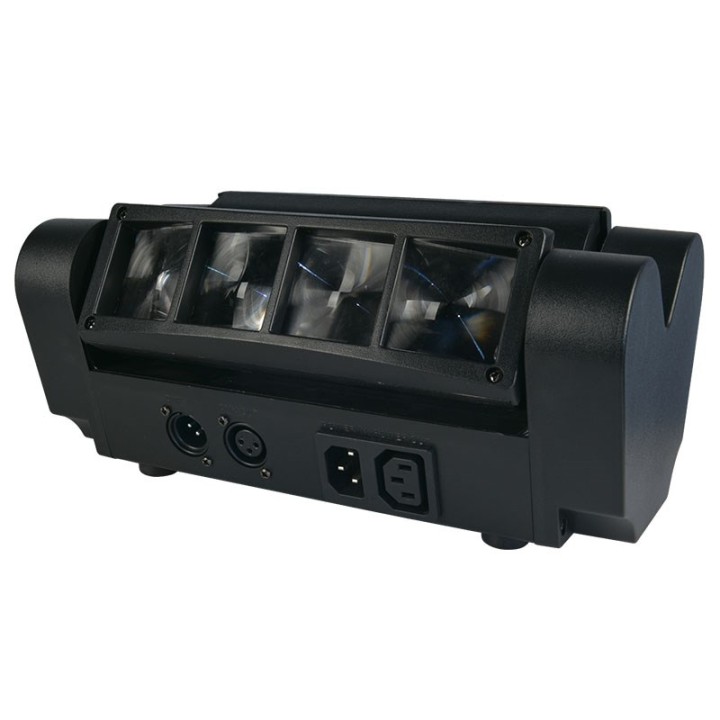 LIGHT4ME Spider MKII Turbo - 8x3W RGBW LED effetto