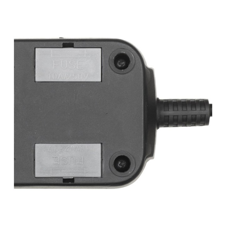 LESTAR LV530W 2 5M protezione da sovratensione nero grigio 5 AC presa(e) 2.5 m