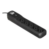 LESTAR LV530W 2 5M protezione da sovratensione nero grigio 5 AC presa(e) 2.5 m