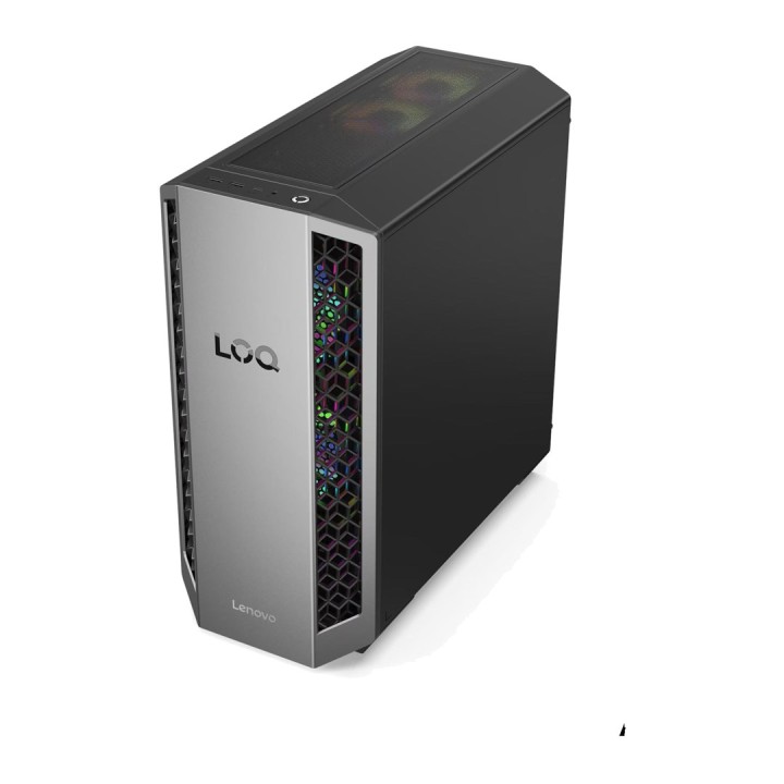 Lenovo LOQ Tower 26ADR10 Ryzen 7 8745HX 32GB DDR5 5200 1TB SSD GeForce RTX 5070 12GB Windows 11 Grigio Luna / Nero Eclipse