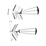 Libox LB2000 Antenna televisiva esterna doppia 32 dB