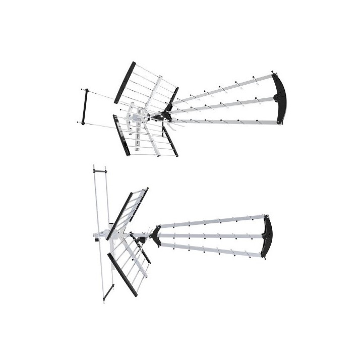 Libox LB2000 Antenna televisiva esterna doppia 32 dB
