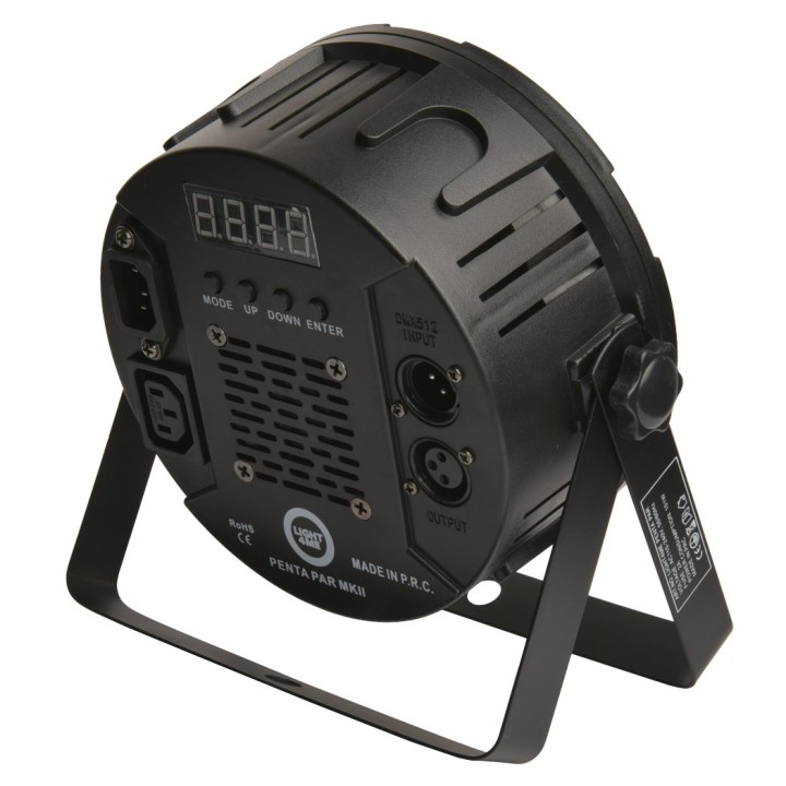 LIGHT4ME PENTA PAR 8x12W MKII RGBWA- RGB LED faro