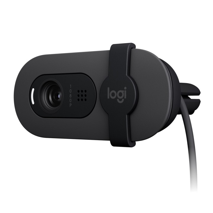 Logitech Brio 100 webcam 2 MP 1920 x 1080 pixel USB Grafite