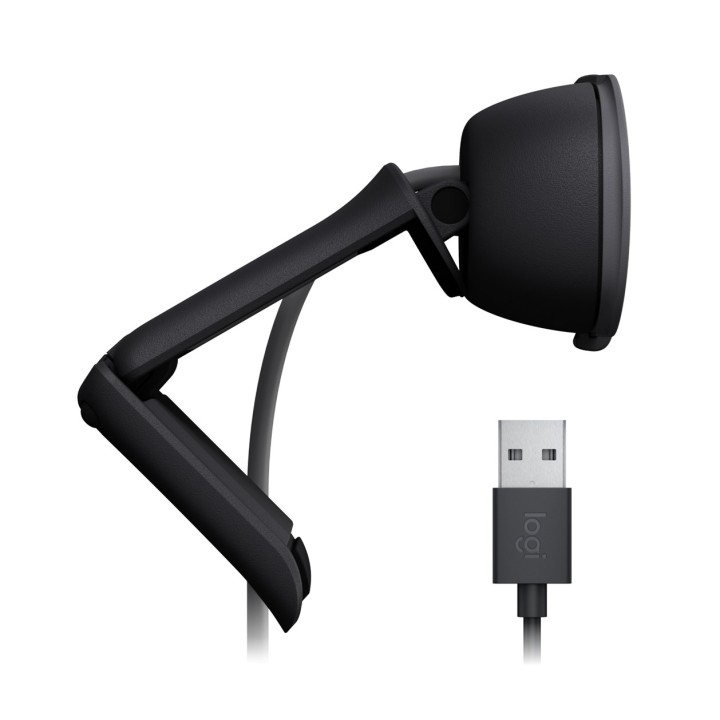 Logitech Brio 100 webcam 2 MP 1920 x 1080 pixel USB Grafite