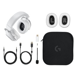 Logitech G 981-001269 cuffie/headset Wireless Archetto Gaming Bluetooth Bianco