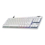 Logitech G PRO X TKL Rapid tastiera Gaming USB QWERTY US Internazionale Bianco