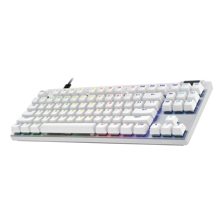 Logitech G PRO X TKL Rapid tastiera Gaming USB QWERTY US Internazionale Bianco