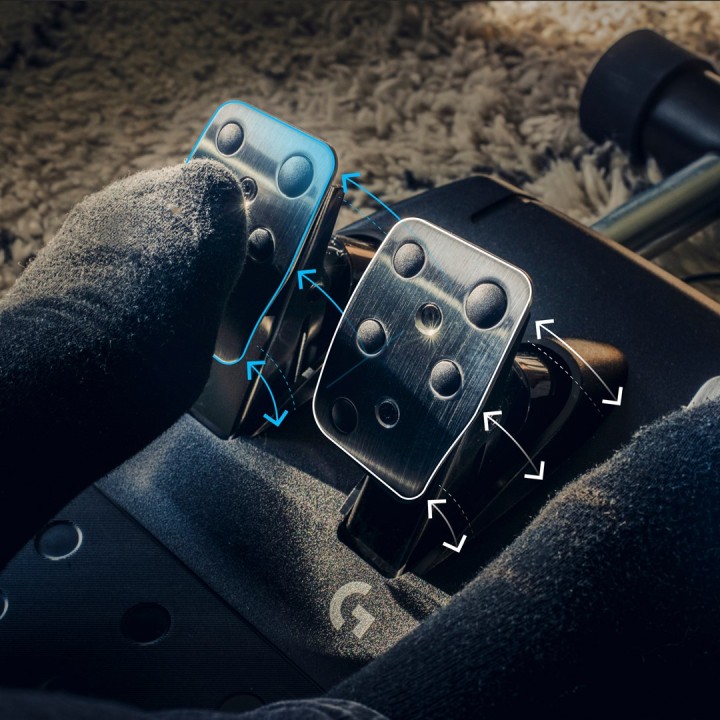 Logitech G G923 Volante da Corsa e Pedali per PS5 PS4 e PC