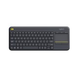 Logitech K400 Plus tastiera RF Wireless Olandese Nero