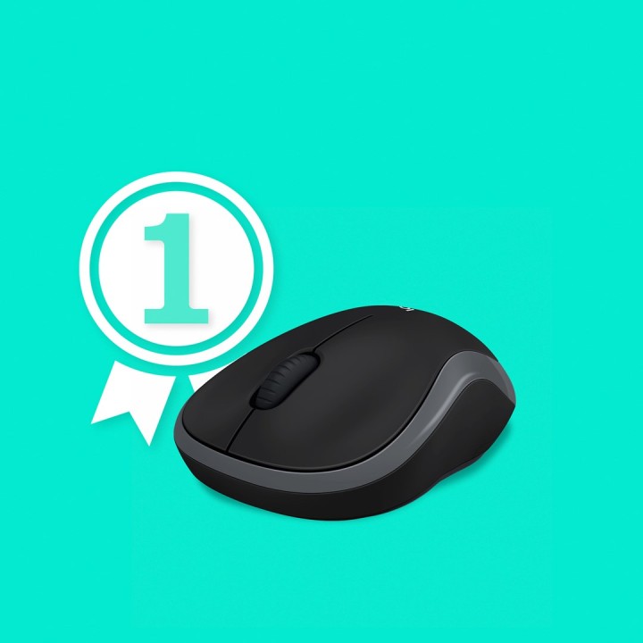 Logitech M185 mouse RF wireless ottico.