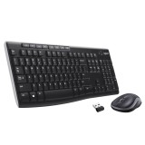 Logitech MK270 tastiera mouse incluso home RF wireless QWERTY US internazionale nero