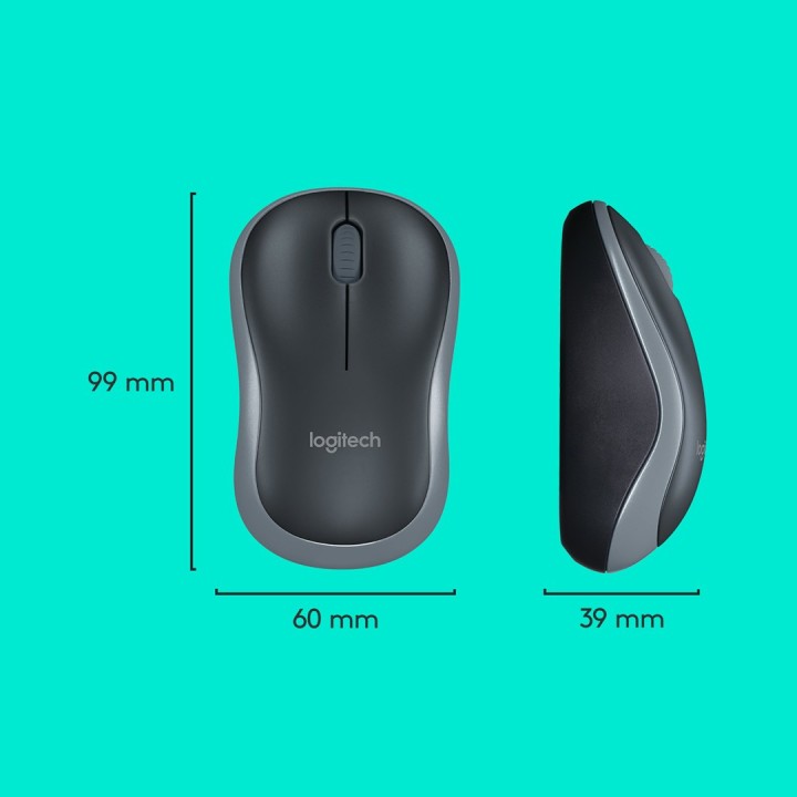 Logitech MK270 tastiera mouse incluso home RF wireless QWERTY US internazionale nero
