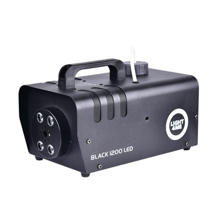 LIGHT4ME Nero 1200 LED - generatore di fumo a nebbia