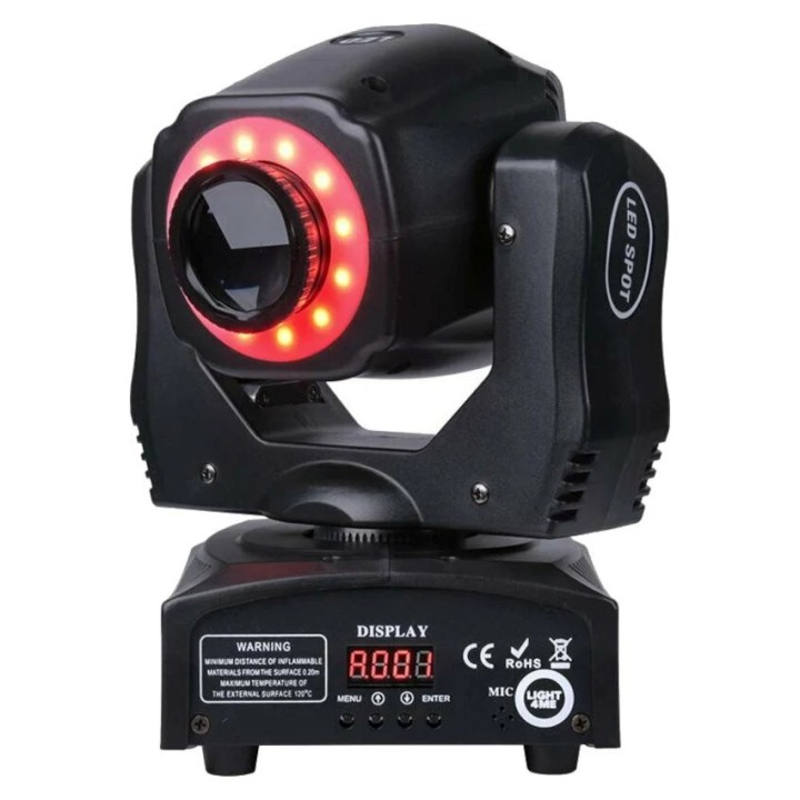LIGHT4ME Mini Spot 60 ring - testa mobile LED