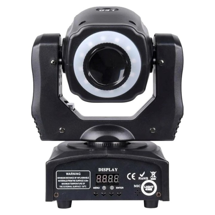 LIGHT4ME Mini Spot 60 ring - testa mobile LED