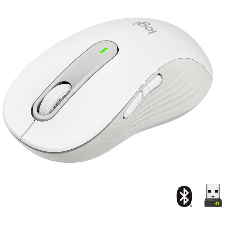 Logitech Signature M650 L Mouse senza fili 2000 DPI bianco