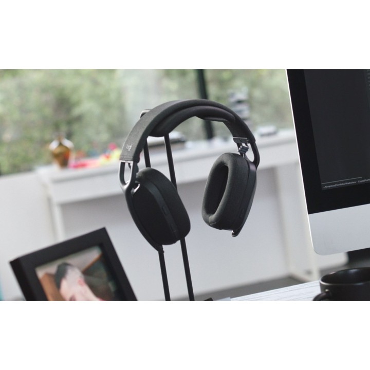 Logitech Cuffia Zone Vibe 100 senza fili fascia per la testa chiamate/musica Bluetooth grigio