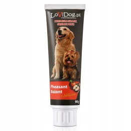 LOVIDOG Fagiano con mela - snack per cani - 90g