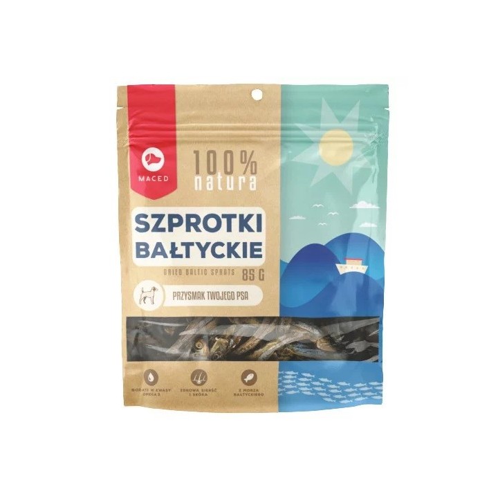 MACED sprati - snack per cani - 85g