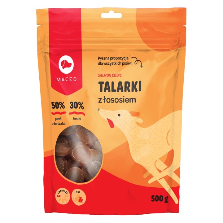 MACED chip di salmone - snack per cani - 500g