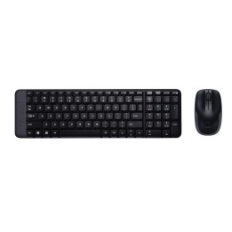 Logitech G MK220 tastiera RF wireless QWERTY US internazionale nero