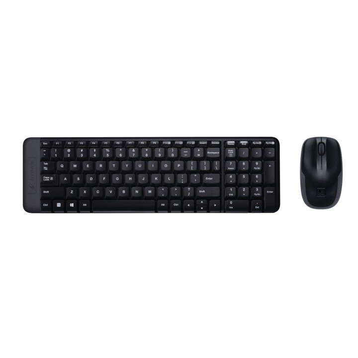 Logitech G MK220 tastiera RF wireless QWERTY US internazionale nero