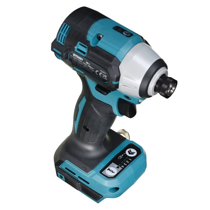 Avvitatore ad impatto senza fili 1/4 210 Nm MAKITA DTD201Z BODY 18V LXT BLDC XPT LED
