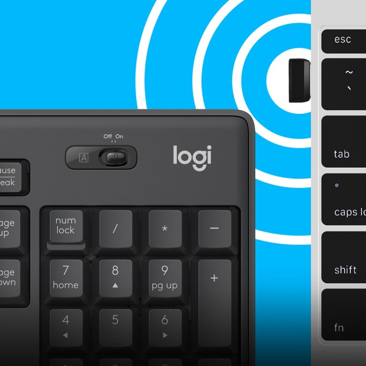 Logitech MK295 Combo senza fili silenzioso