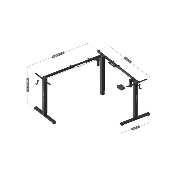 Xeno 7.6 Struttura letto elettrico