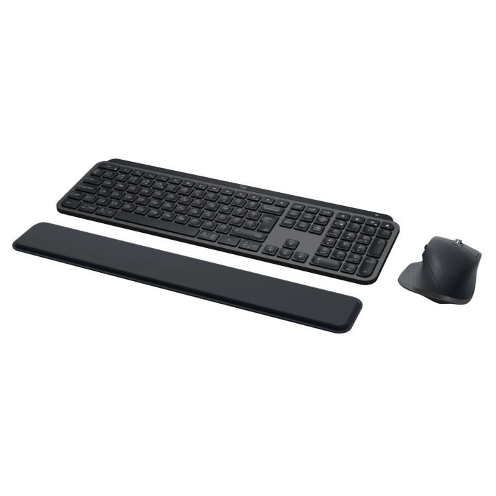 Logitech Master MX Combo Keys per ufficio tastiera mouse incluso Office RF senza fili + Bluetooth QWERTY US International grigio