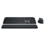 Logitech Master MX Combo Keys per ufficio tastiera mouse incluso Office RF senza fili + Bluetooth QWERTY US International grigio