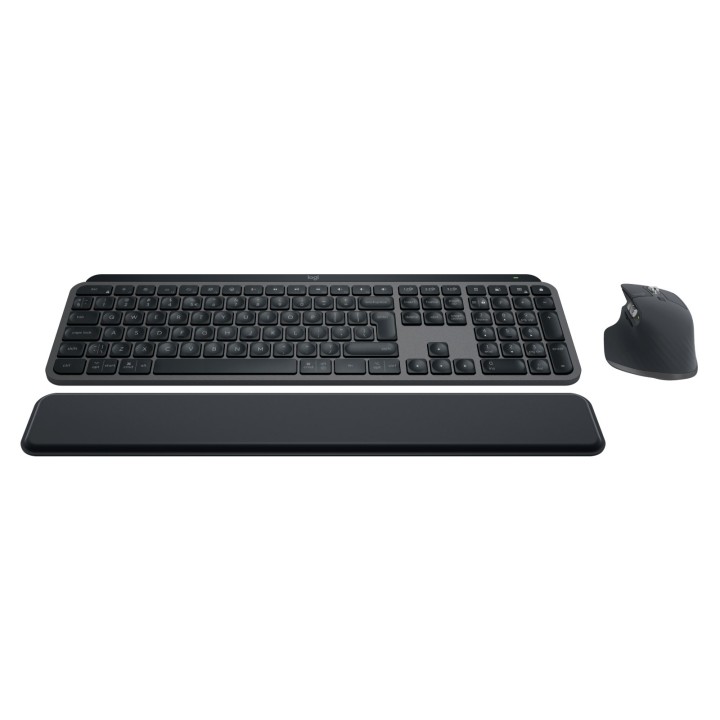 Logitech Master MX Combo Keys per ufficio tastiera mouse incluso Office RF senza fili + Bluetooth QWERTY US International grigio