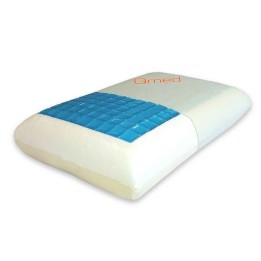 QMED cuscino ortopedico con gel refrigerante - memory foam (COMFORT GEL PILLOW)