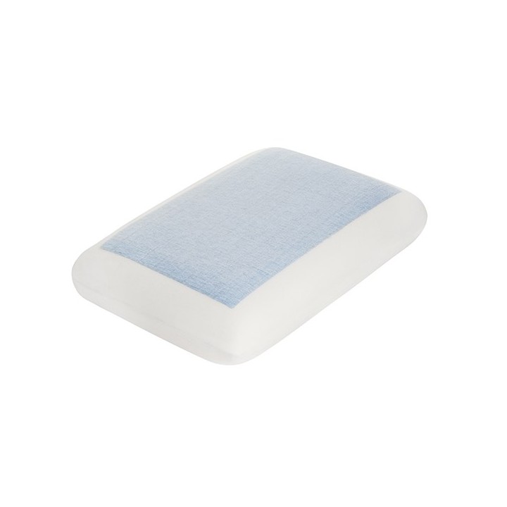 QMED cuscino ortopedico con gel refrigerante - memory foam (COMFORT GEL PILLOW)