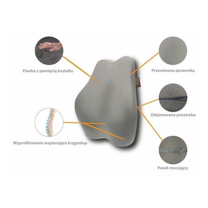 Cuscino lombare memory Shape&Rest