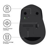 MOUSE LOGITECH M330 SILENT PLUS NERO