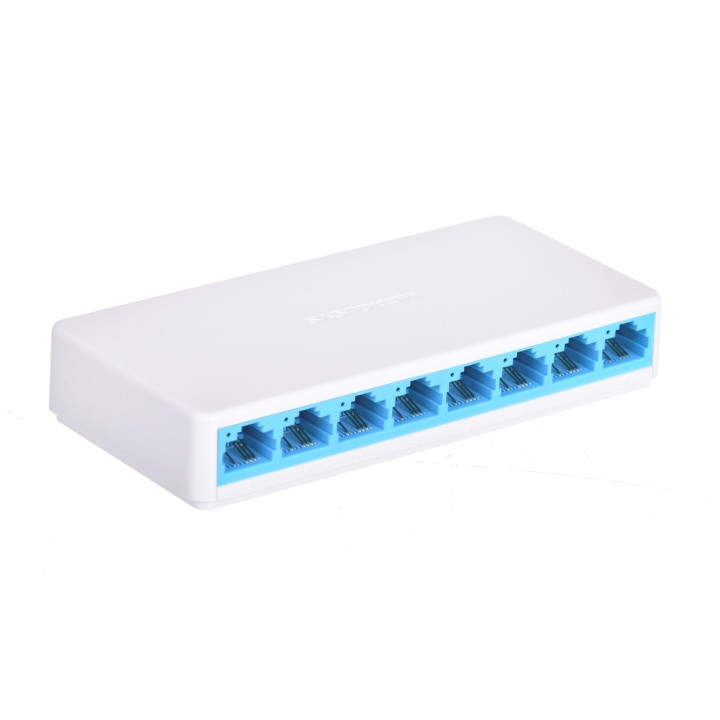 Mercusys switch desktop 8 porte 10/100Mbps