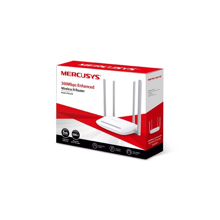 Mercusys MW325R router wireless banda singola (2.4 GHz) fast ethernet bianco