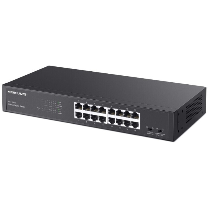 Mercusys MS116GS Switch di rete nero